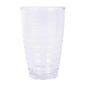 GOBELETS AVEC RELIEF 380 ML Ø 8/5,1x12,8 CM TRANSPARENT POLYCARBONATE (72 UNITÉ) Image GOBELETS AVEC RELIEF 380 ML Ø 8/5,1x12,8 CM TRANSPARENT POLYCARBONATE (72 UNITÉ) #2