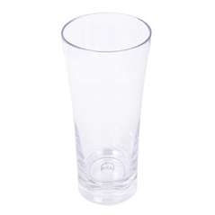 Image GOBELETS BASE ÉPAISSE 480 ML Ø 8,2/6,1x18 CM TRANSPARENT POLYCARBONATE (12 UNITÉ) #1