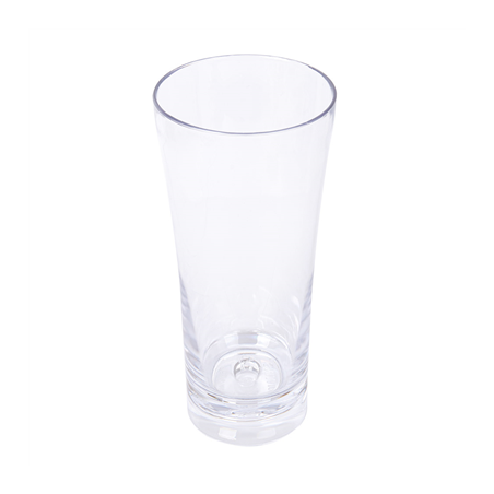 Image GOBELETS BASE ÉPAISSE 480 ML Ø 8,2/6,1x18 CM TRANSPARENT POLYCARBONATE (12 UNITÉ) #1