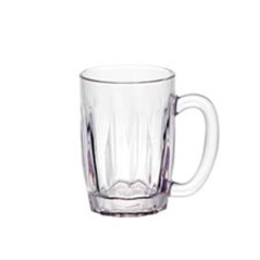 Image CHOPES À BIÈRE 630 ML Ø 9,5/7,5x12,7 CM TRANSPARENT POLYCARBONATE (24 UNITÉ) #1