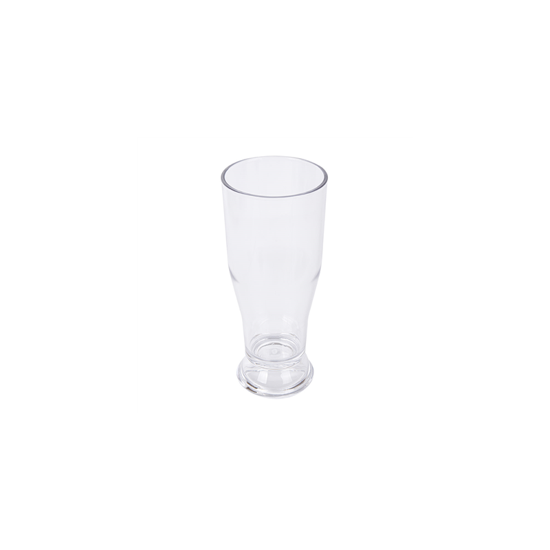 GOBELETS À BIÈRE BASE ÉPAISSE 340 ML Ø 7/5,9x16,5 CM TRANSPARENT POLYCARBONATE (36 UNITÉ)