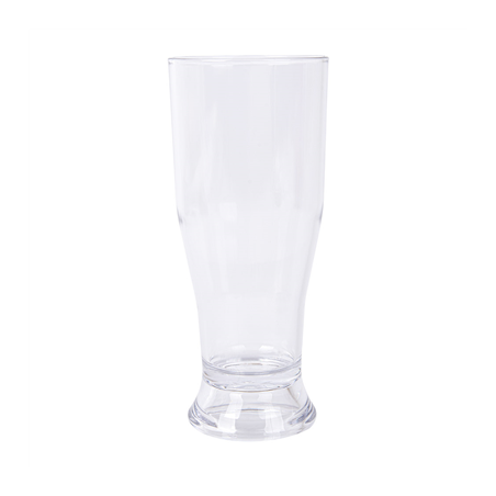 GOBELETS À BIÈRE BASE ÉPAISSE 340 ML Ø 7/5,9x16,5 CM TRANSPARENT POLYCARBONATE (36 UNITÉ)