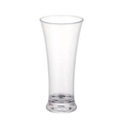 Image GOBELETS À BIÈRE BASE ÉPAISSE 310 ML Ø 7,9/5,8x18 CM TRANSPARENT POLYCARBONATE (36 UNITÉ) #1