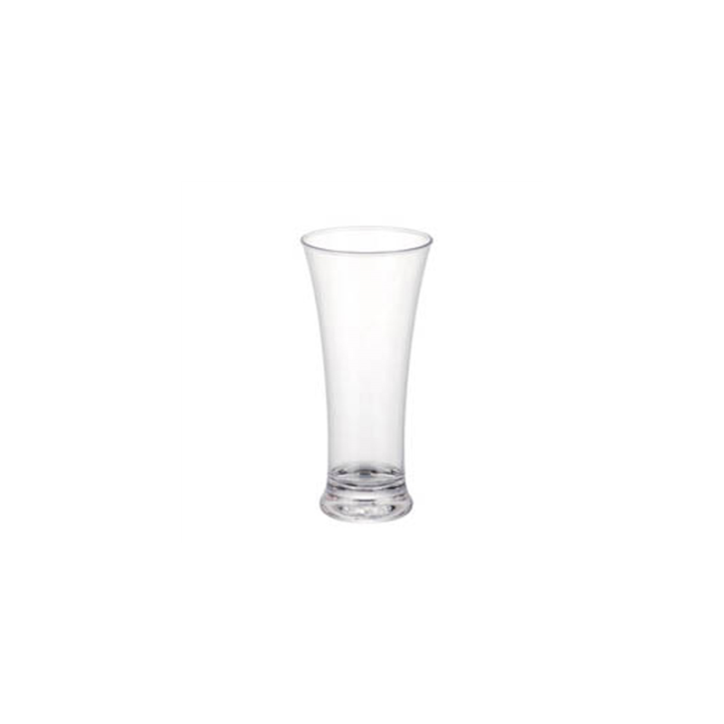 GOBELETS À BIÈRE BASE ÉPAISSE 310 ML Ø 7,9/5,8x18 CM TRANSPARENT POLYCARBONATE (36 UNITÉ)