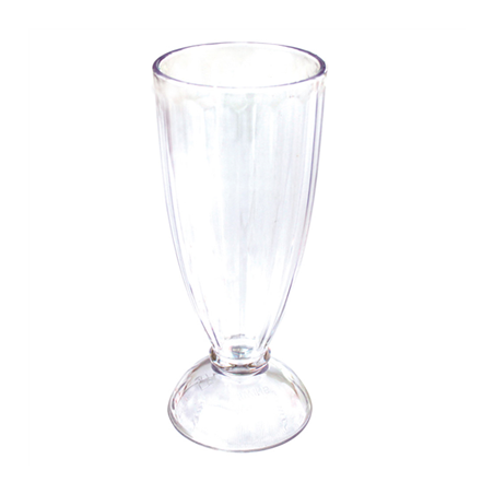 Image GOBELETS "V-BASE" 420 ML Ø 8/7,7x19 CM TRANSPARENT POLYCARBONATE (24 UNITÉ) #1