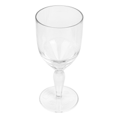 Image VERRES À PIED À EAU 340 ML Ø 7,9/7,7x18,3 CM TRANSPARENT POLYCARBONATE (12 UNITÉ) #1