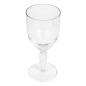 Image VERRES À PIED À EAU 340 ML Ø 7,9/7,7x18,3 CM TRANSPARENT POLYCARBONATE (12 UNITÉ) #1