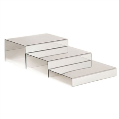 Image 3 U. STANDS BUFFET MIROIR 30x25x2,5/7,5/13 CM ACRYLIQUE (1 UNITÉ) #1