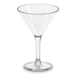 Image VERRES "MARTINI" 170 ML Ø 10/6,8x13,8 CM TRANSPARENT POLYCARBONATE (36 UNITÉ) #1