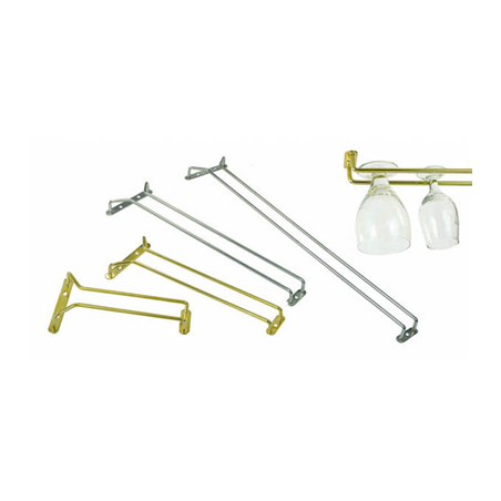 Image RACK POUR COUPES  41 CM CHROME ACIER (1 UNITÉ) #1