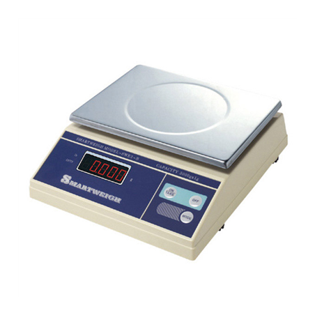 Image BALANCE DIGITALE 30 KG GRAD. 10 G  29,5x25x10,5 CM BLANC INOX (1 UNITÉ) #1