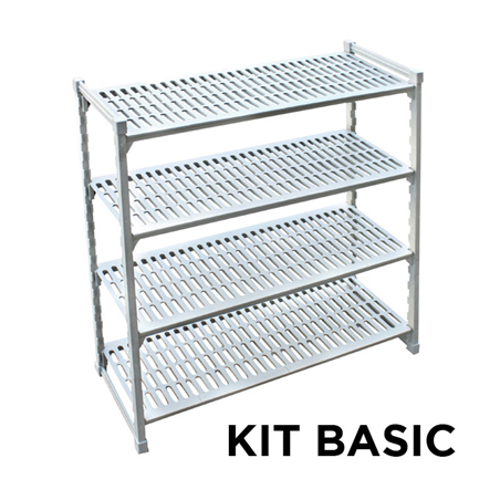 Image ÉTAGÈRE VENTILÉE WINDSHELVING 'ARROW'  45,5x152,5x180 CM GRIS ACIER (1 UNITÉ) #1