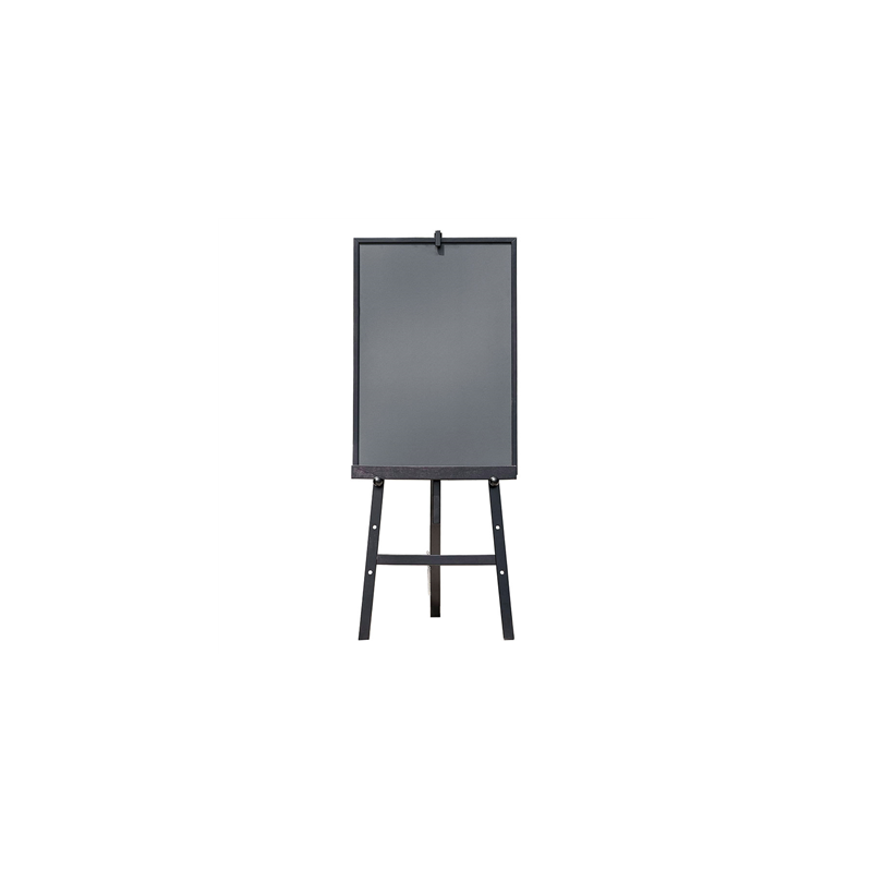 CHEVALET + ARDOISE  60x148 CM NOIR BOIS (1 UNITÉ)
