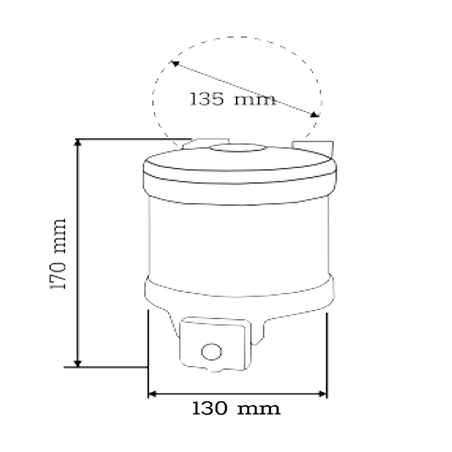 DISTRIBUTEUR SAVON 1 L.  13,5x13x17 CM ASSORTI ABS (1 UNITÉ)
