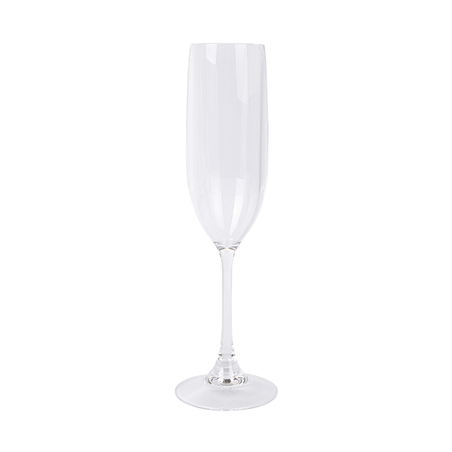 FLÛTES CHAMPAGNE 150 ML Ø 4,5/6,8x22,5 CM TRANSPARENT POLYCARBONATE (24 UNITÉ)
