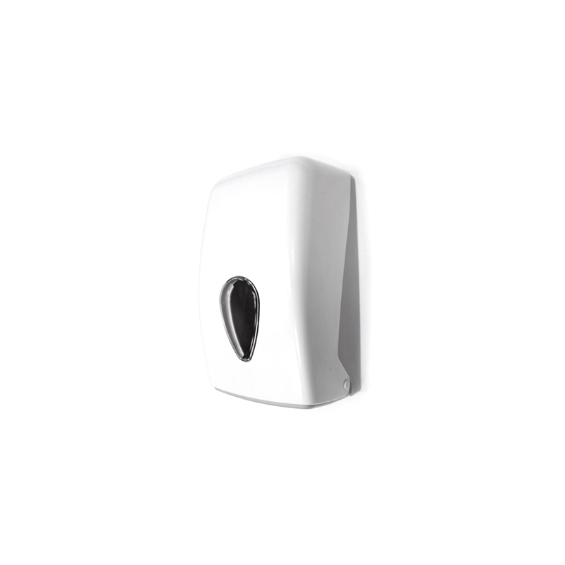 DISTRIBUTEUR POUR ESSUIE-MAINS 'MINI BARRIL'  14x15x28,5 CM BLANC ABS (1 UNITÉ)