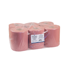 Image ESSUIE-MAINS "MAXI-BARRIL" 2 PLIS - 360 FEUILLES  21 G/M2 Ø 20x21,6 CM NATUREL PAPIER RECYCLÉ (6 UNITÉ) #1