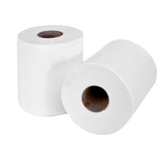 ESSUIE-MAINS "MAXI-BARRIL" ECOLABEL 2 PLIS - 400 FEUILLES 19 G/M2 Ø 19x21,6 CM BLANC OUATE (6 UNITÉ)