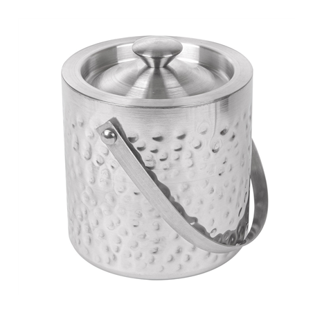 Image SEAU 1,5 L Ø 15,5x16,2 CM ARGENTE INOX (1 UNITÉ) #1