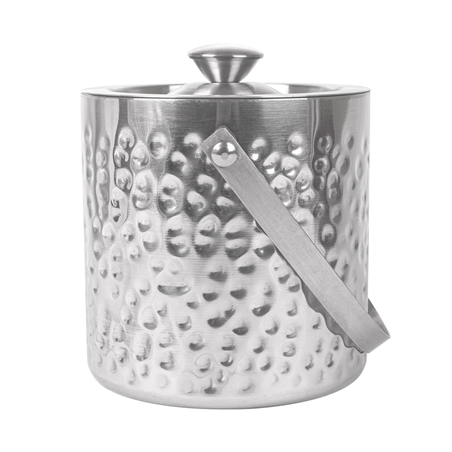 SEAU 1,5 L Ø 15,5x16,2 CM ARGENTE INOX (1 UNITÉ)