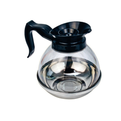 Image JARRE CAFÉ 1850 ML Ø 17,5x17,5 CM NOIR POLYCARBONATE (1 UNITÉ) #1