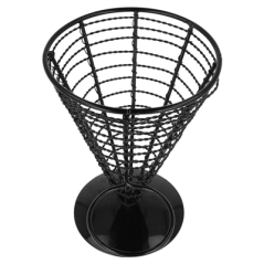 Image BASKET POUR 1 RÉCIPIENT  Ø 12,8x18 CM NOIR ACIER (1 UNITÉ) #3