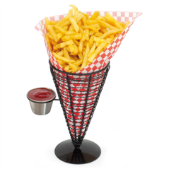 Image BASKET POUR 1 RÉCIPIENT  Ø 12,8x18 CM NOIR ACIER (1 UNITÉ) #4