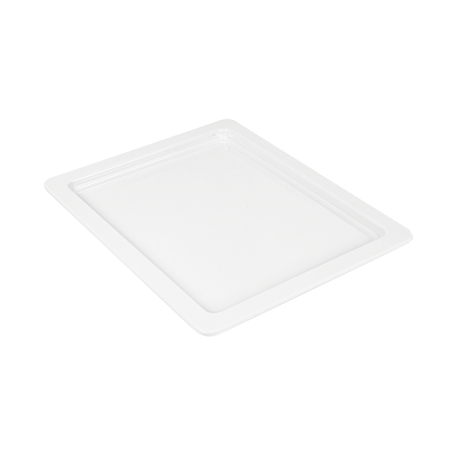 Image BACS GN 1/2  32,5 x 26,5 x 2 (h) CM BLANC MÉLAMINE (6 UNITÉ) #1