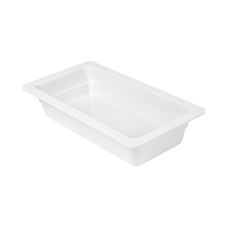 Image BACS GN 1/3  32,5 x 17,5 x 6,5 (h) CM BLANC MÉLAMINE (6 UNITÉ) #1