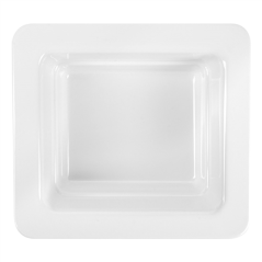 Image BACS GN 1/6  6,5 (h) CM BLANC MÉLAMINE (6 UNITÉ) #3