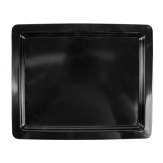 Image BACS GN 1/2  32,5 x 26 x 2 (h) CM NOIR MÉLAMINE (6 UNITÉ) #3