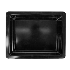 Image BACS GN 1/2  32,5 x 26 x 6,5 (h) CM NOIR MÉLAMINE (6 UNITÉ) #3