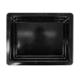 Image BACS GN 1/2  32,5 x 26 x 6,5 (h) CM NOIR MÉLAMINE (6 UNITÉ) #3