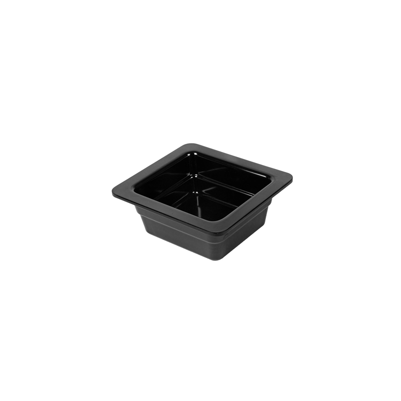 BACS GN 1/6 6,5 (h) CM NOIR MÉLAMINE (6 UNITÉ) BACS GN 1/6 6,5 (h) CM NOIR MÉLAMINE (6 UNITÉ)