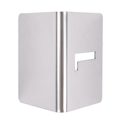 Image NUMÉROS DE TABLE DU 1 AU 25  7,5x5,5 CM ARGENTE INOX (1 UNITÉ) #3