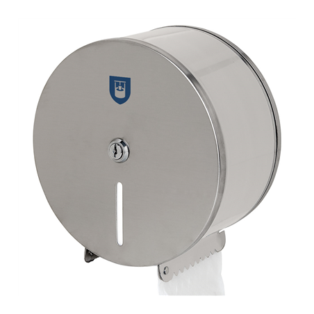 Image DISTRIBUTEUR HYGIÉNIQUE 'BABY JUMBO'  Ø 25x12 CM ARGENTE INOX (1 UNITÉ) #1