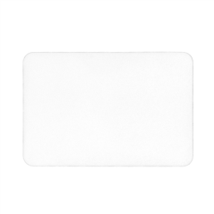 Image 50 U. MINI ARDOISES "ALLIGATOR"  10,2x15,2 CM BLANC PVC (1 UNITÉ) #1