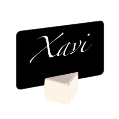 Image CUBES DE TABLE  2,9 CM GLASE ACRYLIQUE (1 UNITÉ) #1