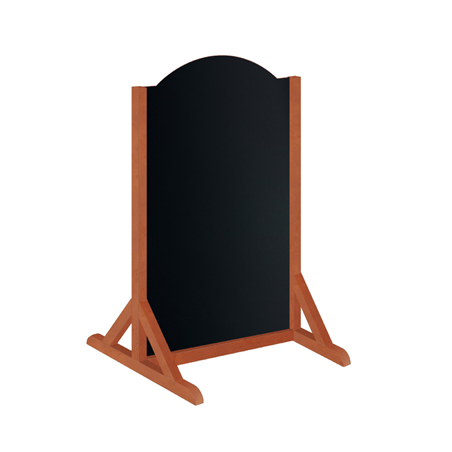 Image ARDOISE CHEVALET  68,5x61x119 CM NOIR BOIS (1 UNITÉ) #1