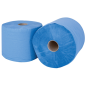 Image BOBINES BLEU 2 PLIS - 1350 FEUILLES  20 G/M2 Ø37,5x26 CM BLEU OUATE (2 UNITÉ) #1