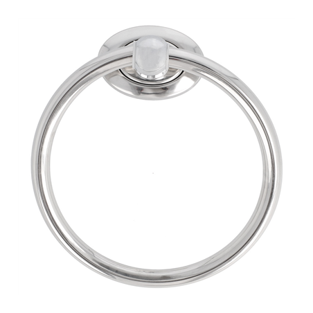 Image ROND SERVIETTE DE TOILETTE  Ø 18x5 CM ARGENTE INOX (1 UNITÉ) #1