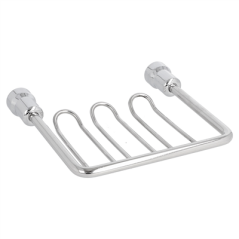 Image SAVONNIERE 13x10 CM ARGENTE INOX (1 UNITÉ) #1