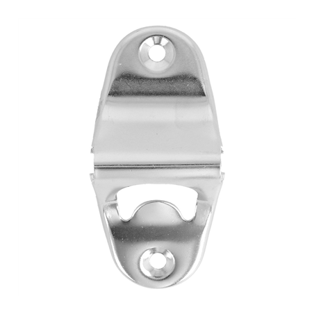 Image DÉCAPSULEUR BOUTEILLES  10 CM ARGENTE ACIER (1 UNITÉ) #1