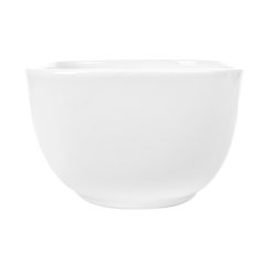 BOLS CARRÉS 700 ML 12,5x8 CM BLANC PORCELAINE (6 UNITÉ)