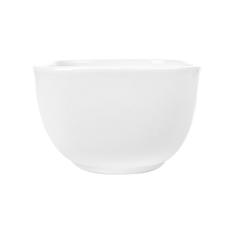 BOLS CARRÉS 700 ML 12,5x8 CM BLANC PORCELAINE (6 UNITÉ)