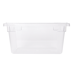 BAC ALIMENTAIRE 18 L 45,6x30,2x22,9 CM TRANSPARENT POLYCARBONATE (1 UNITÉ)