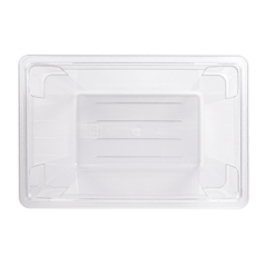 Image BAC ALIMENTAIRE 18 L 45,6x30,2x22,9 CM TRANSPARENT POLYCARBONATE (1 UNITÉ) #3