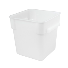 Image BAC ALIMENTAIRE 4 L 18x18x19 CM BLANC PP (1 UNITÉ) #1