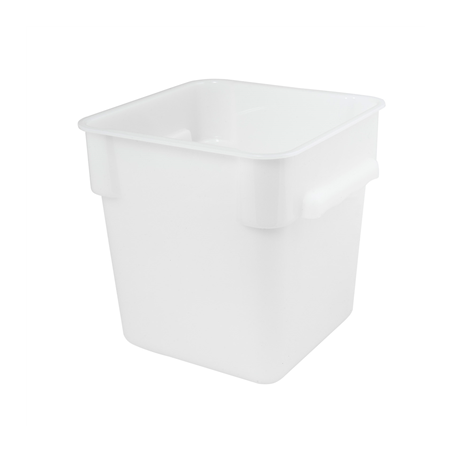 Image BAC ALIMENTAIRE 4 L 18x18x19 CM BLANC PP (1 UNITÉ) #1