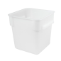 Image BAC ALIMENTAIRE 4 L 18x18x19 CM BLANC PP (1 UNITÉ) #1